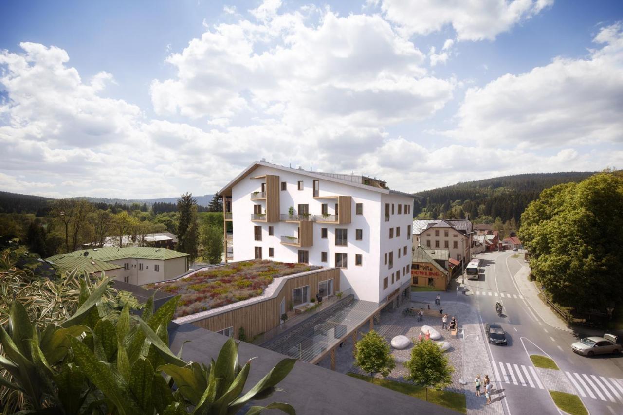 Apartment Rezidence - Javor & Wellness Železná Ruda Zewnętrze zdjęcie